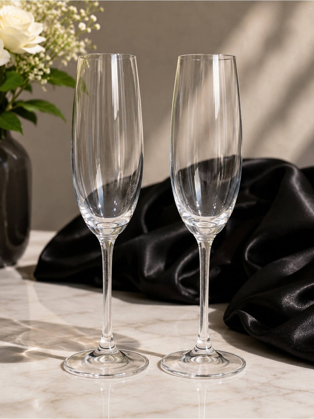 NWOT 2 Champaign Glasses